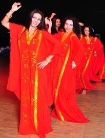 Костюм для восточных танцев - халиджи