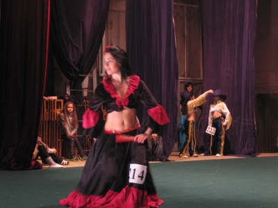 Областной турнир по восточным танцам